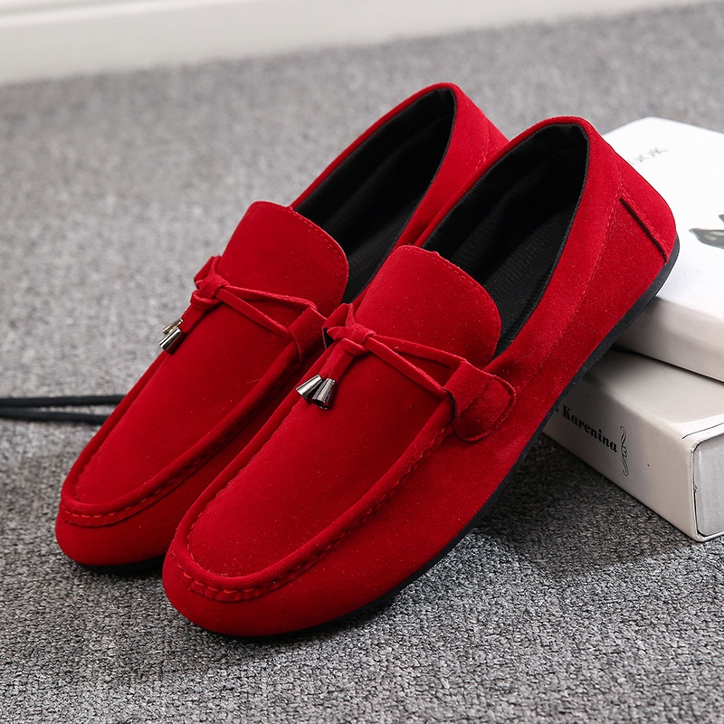 Mocassins de mode populaire pour hommes, chaussures décontractées à tête ronde, chaussures respirantes_voghion.com