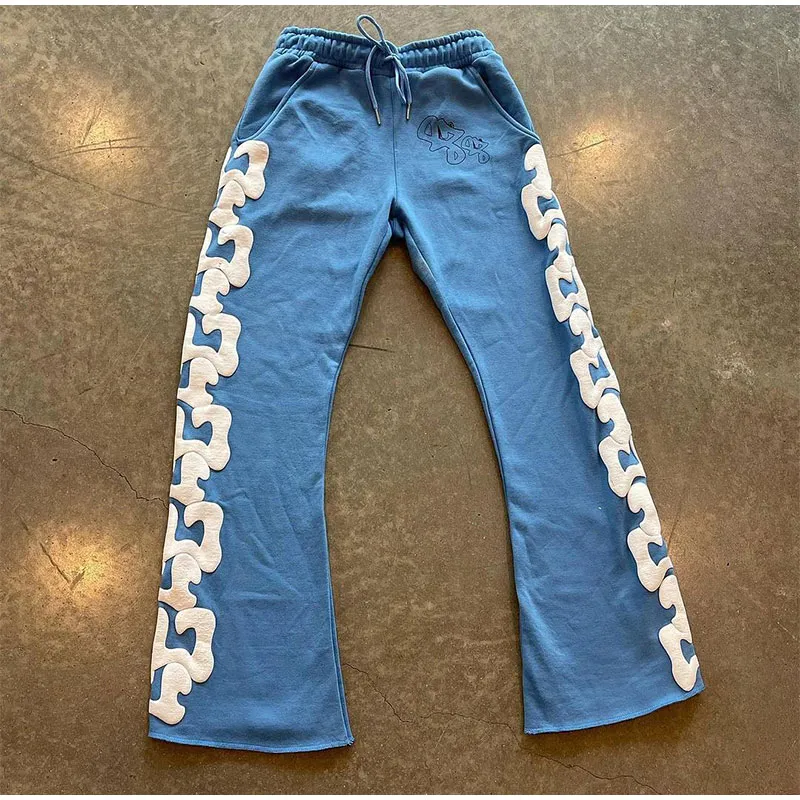 Herenbroek Y2k Street Printed Flared Haruku Casual Loose Wide Leg Joggers Hip Hop 2024 Rechte Broeken Sweatpants_voghion.com