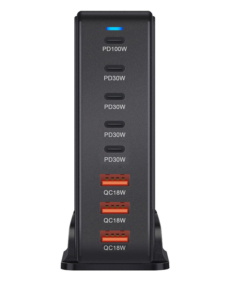Încărcător de birou multifuncțional de mare putere, 240W GaN Multiport 268WPD, nou_voghion.com