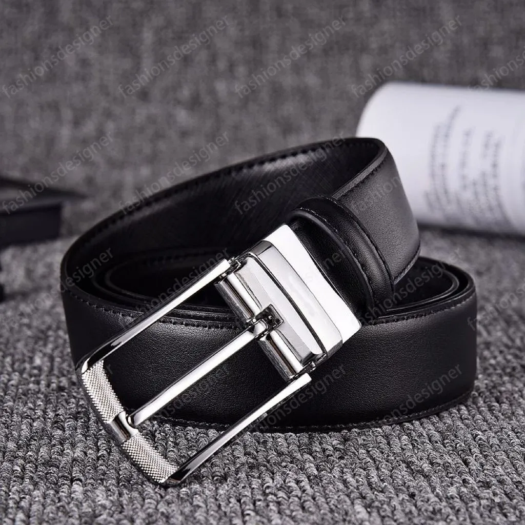 Men SF letters belts for men Soft genuine leather with case italian trend designer 33MM mens belt_voghion.com