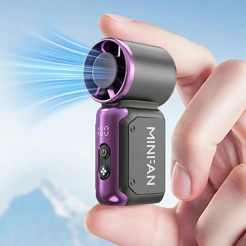 Mini Handventilator Tragbarer Usb Akku Handfächer Für Unterwegs_voghion.com