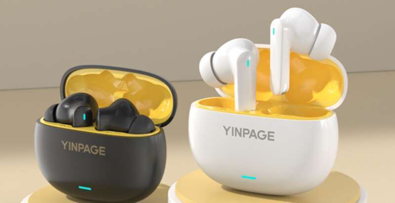 Yinbeiqi Real1Pro Bluetooth Earphones With Noise Reduction ANC In Ear Wireless 2025 New Long Range For Students_voghion.com
