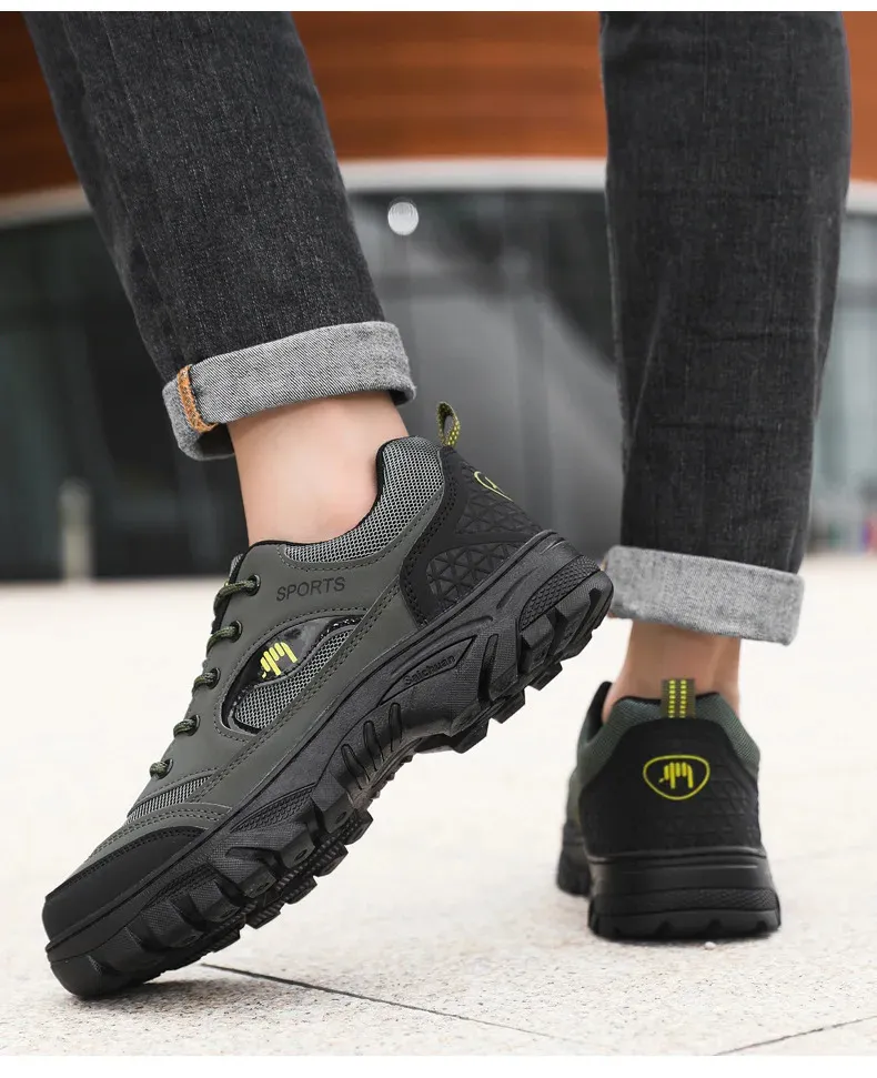 Oulylan Scarpe da trekking antiscivolo per uomo, da arrampicata, sportive, per il tempo libero, da corsa, da trekking, da ginnastica 240619_voghion.com