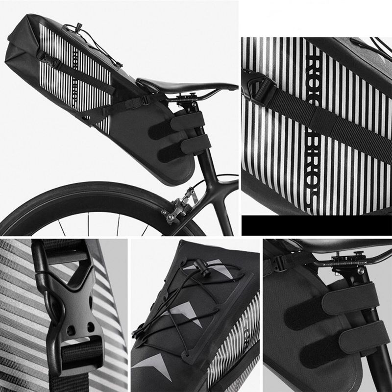 ROCKBROS Bicycl Saddl Bag. This 10 - Litr Bik Bag Is 100% Watr Rsistanc And Dsignd To B Placd Undr Th_voghion.com