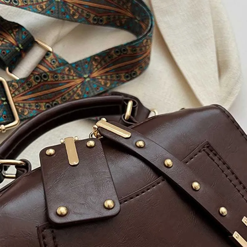 Elegante borsa donna set borsa a spalla e tracolla in pelle_voghion.com