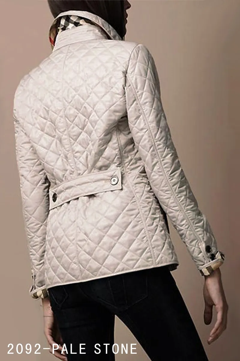 Women's Designer Jackets Winter Autumn Coat Fashion Cotton Slim Jacket Plug Size XXXL_voghion.com