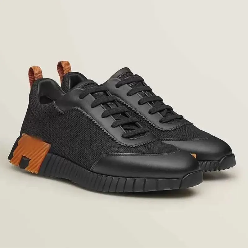 til mænd kvinder træningssko udendørs grøn sort afslappet designersneakers løbe dame herre flade joggingsko med æske_voghion.com