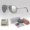 Hurtownia-Marka projekt Okrągłe okulary przeciwsłoneczne damskie męskie Metalowa oprawka Szklane soczewki Retro Vintage Sportowe okulary przeciwsłoneczne Gogle z_voghion.com