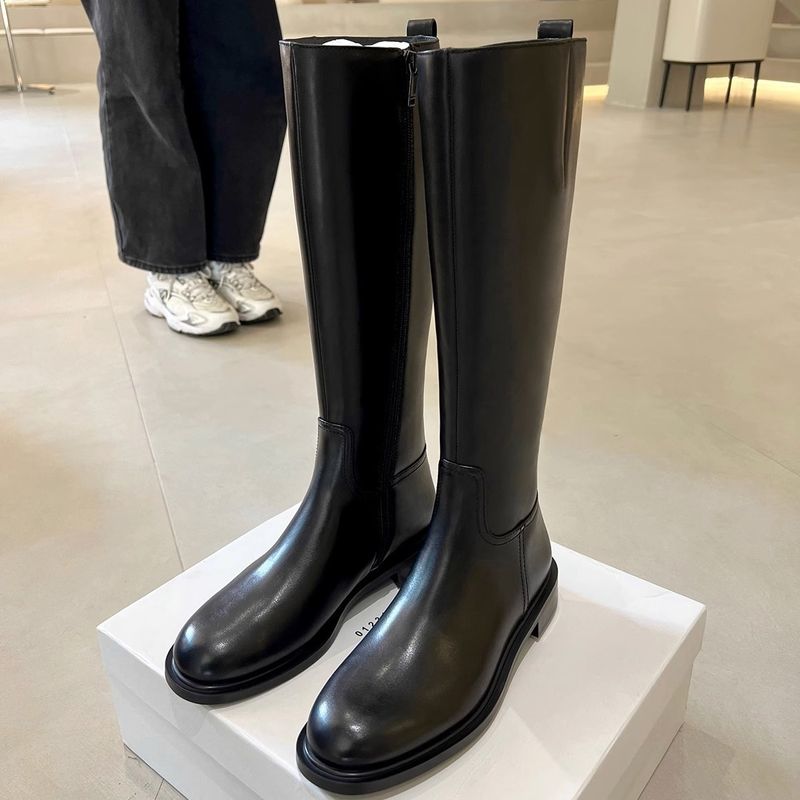 Grape Mom's Long - Stylish and Comfortable High Knights Boots Women_voghion.com