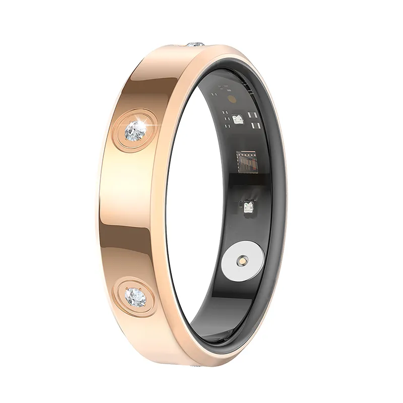 2025 NEW HR01 Smart Multifunction IP68 Waterproof Sport Ring Multi-sport Modes For IOS Android_voghion.com