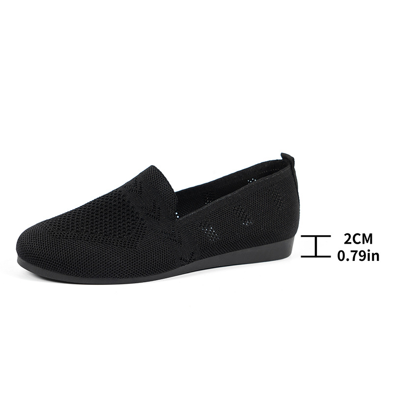 Damen Einzelschuhe Damen Leichte Schnitt Casual Flache Lazy Loafer_voghion.com