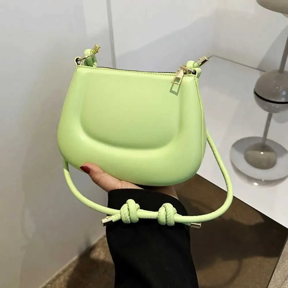Designer Tasche Mode einfarbig unterwäsche frauen PU leder schulter tasche Y241115_voghion.com