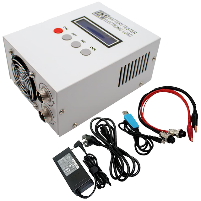 EBC-A20 Battery Tester 30V 20A 85W Lithium Lead-acid Batteries Capacity Test 5A Charge 20A Discharge Support PC Control Tool_voghion.com