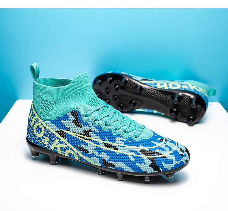 Scarpe da calcio per esterni da uomo nuove Scarpe da allenamento Scarpe da ginnastica ultraleggere con tacchetti da calcio Drop Shipping Light_voghion.com