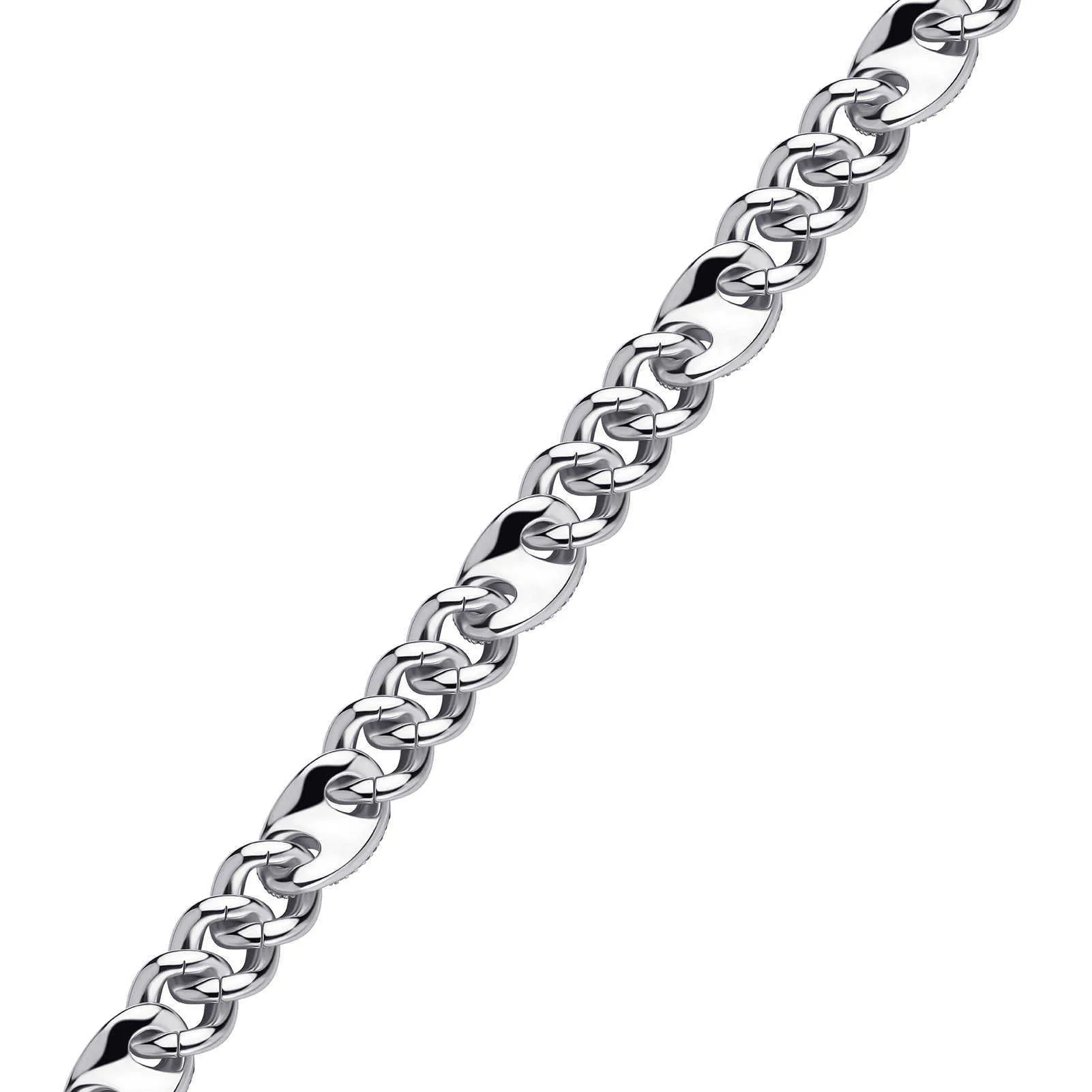 High Quality 20mm Pig Nose Mens Miami Coffee Bean Cuban Linck Chain Full Zirconium Hip Hop Necklace Curb Chains Real 14k_voghion.com