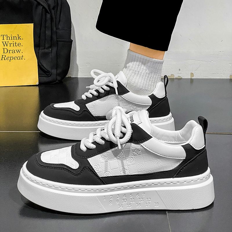 Nieuwe sneakers voor studenten Lichte veterschoenen voor casual gebruik_voghion.com