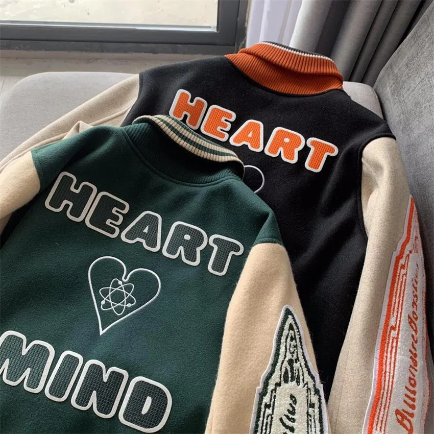 Baseball für Herren: Leichte Oberbekleidung im College-Stil, klassischer Bombermantel, Haruku-inspirierte Streetwear, Motorrad-Techwear_voghion.com