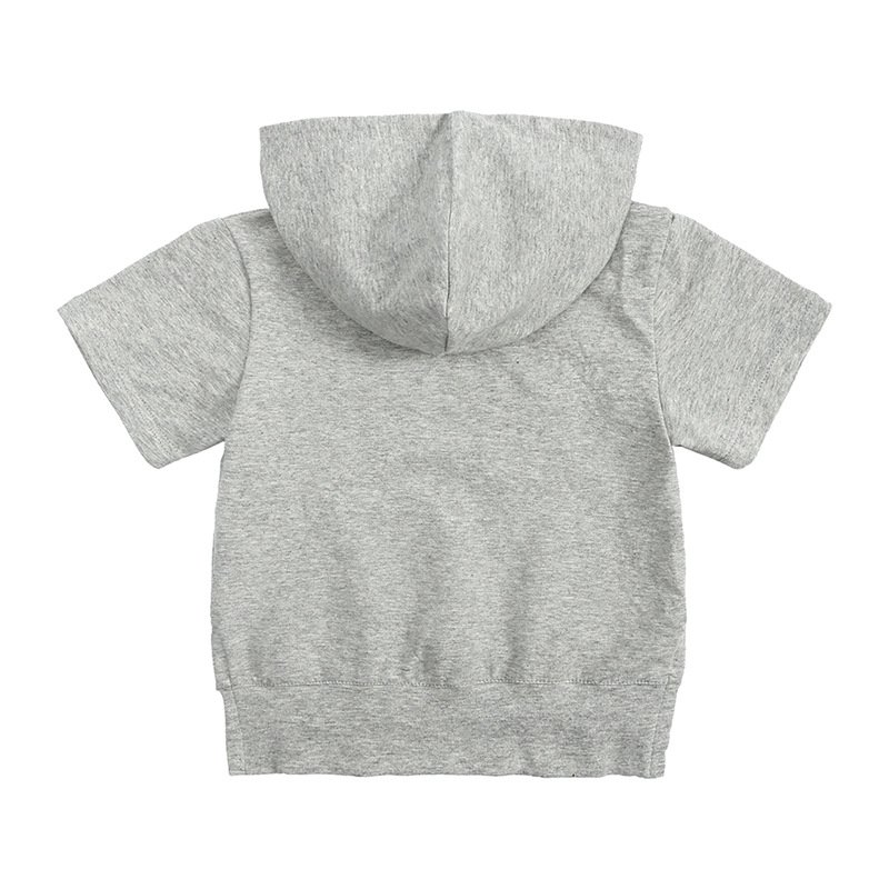 Mother&Kids Children's suit hooded short-sleeved hoodie trousers two-piece children's suit_voghion.com