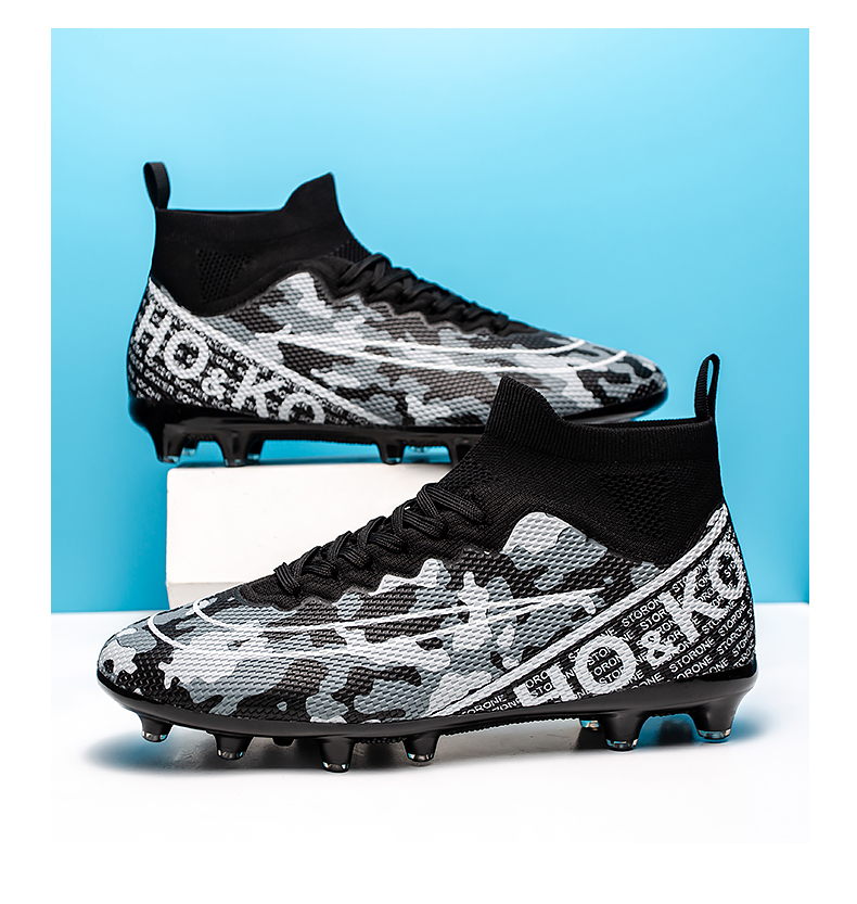 Scarpe da calcio per esterni da uomo nuove Scarpe da allenamento Scarpe da ginnastica ultraleggere con tacchetti da calcio Drop Shipping Light_voghion.com