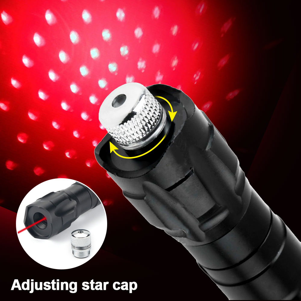 009 Gypsophila RED Laser Beam Pointer Pen Optical Maser Visible Starry Torch_voghion.com