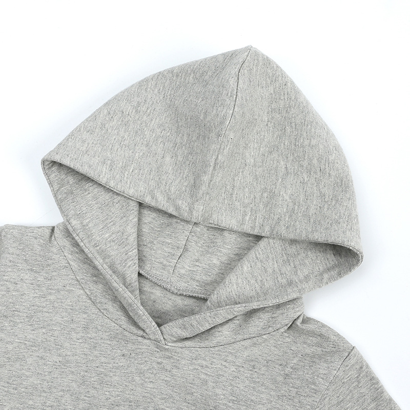 Mother&Kids Children's suit hooded short-sleeved hoodie trousers two-piece children's suit_voghion.com