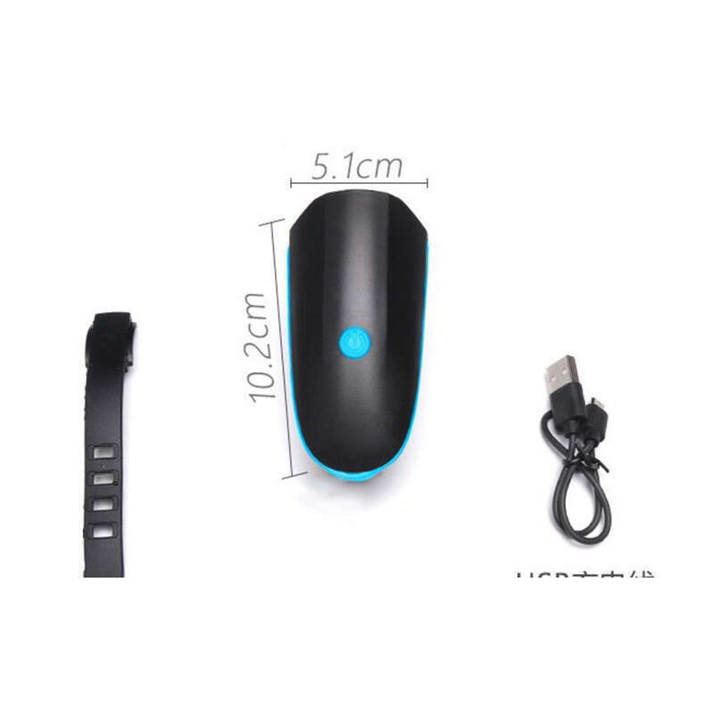 Nuova torcia elettrica impermeabile per esterni da montagna, per guida notturna, con luce per bicicletta a ricarica rapida Huawei Type-C_voghion.com