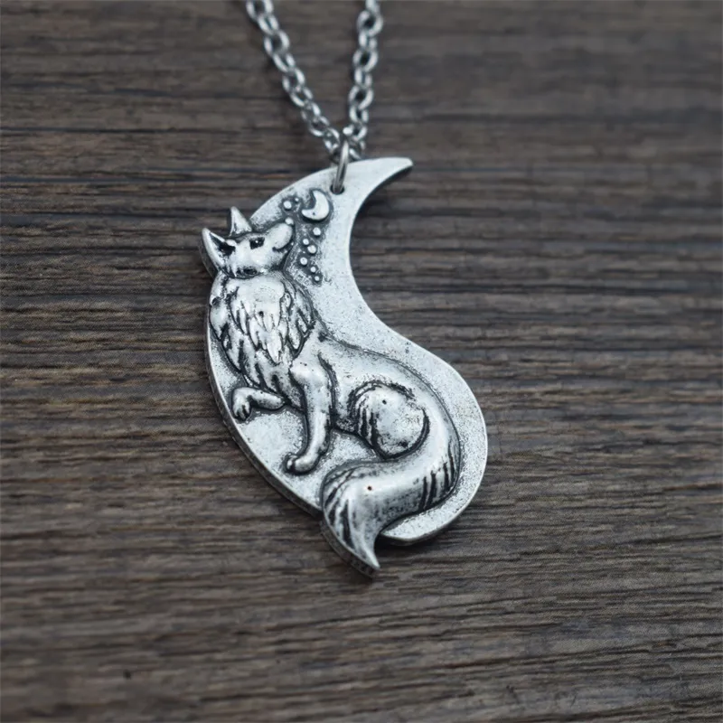 Catene 12 pezzi Collana lupo celtico_voghion.com