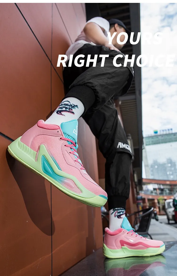 Pink Fashion Cool For Brands 2023 Basketball Shoes Men Athletic Shoe Designer Gym Sneakers Womens Trainers_voghion.com