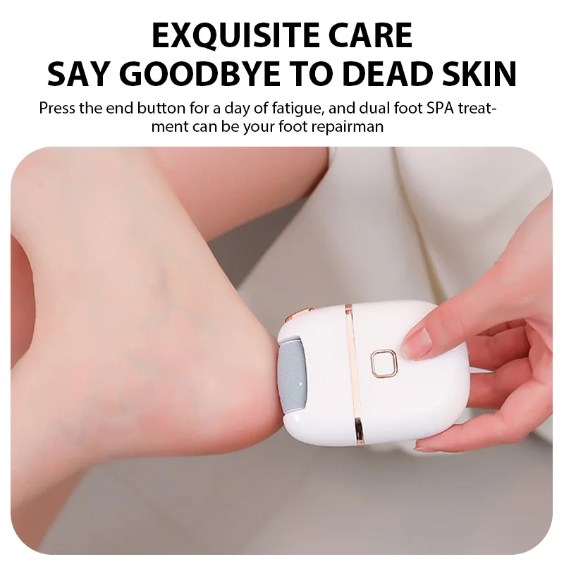 Râpe à pieds électrique rechargeable pour callosités et peau_voghion.com