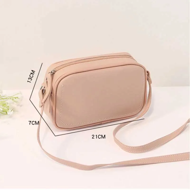 Neue koreanische Version der quadratischen Taschen für Damen, einfache einzelne Schulter, Umhängetasche, modische Sommer-Kleintasche, MiniC241214_voghion.com