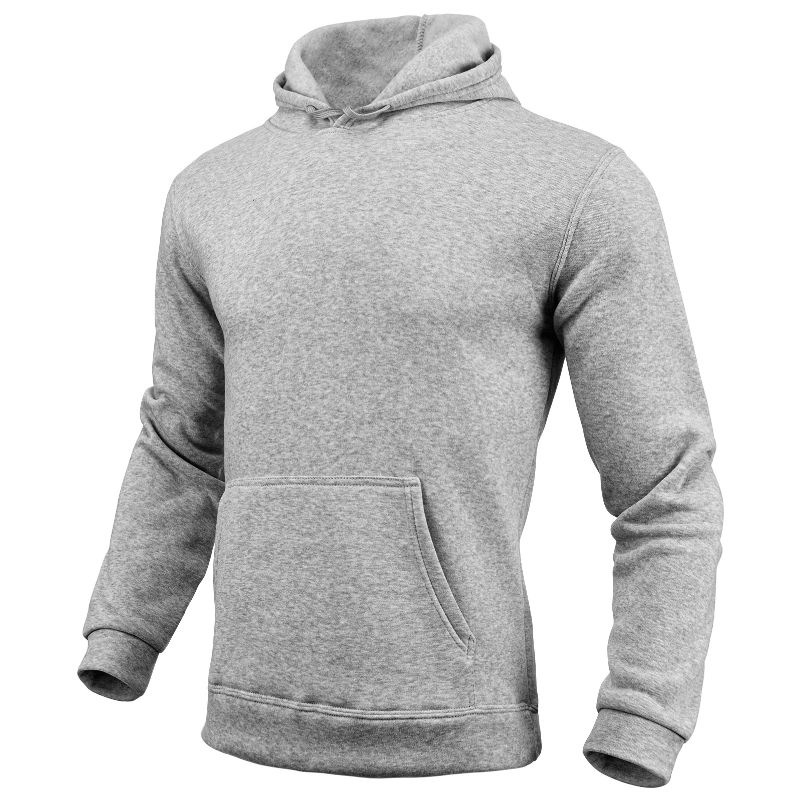 Men's Clothing Heavy fleece cotton sweater spring autumn winter hoodie plus fleece pullover round neck hoodie jacket