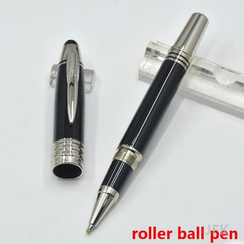 engros Engros Hot Selg JFK Svart Metal Kulepenn / Fyllepenn Skole Kontorskrivesaker Klassisk skriveblekk penner til bursdagsgave_voghion.com
