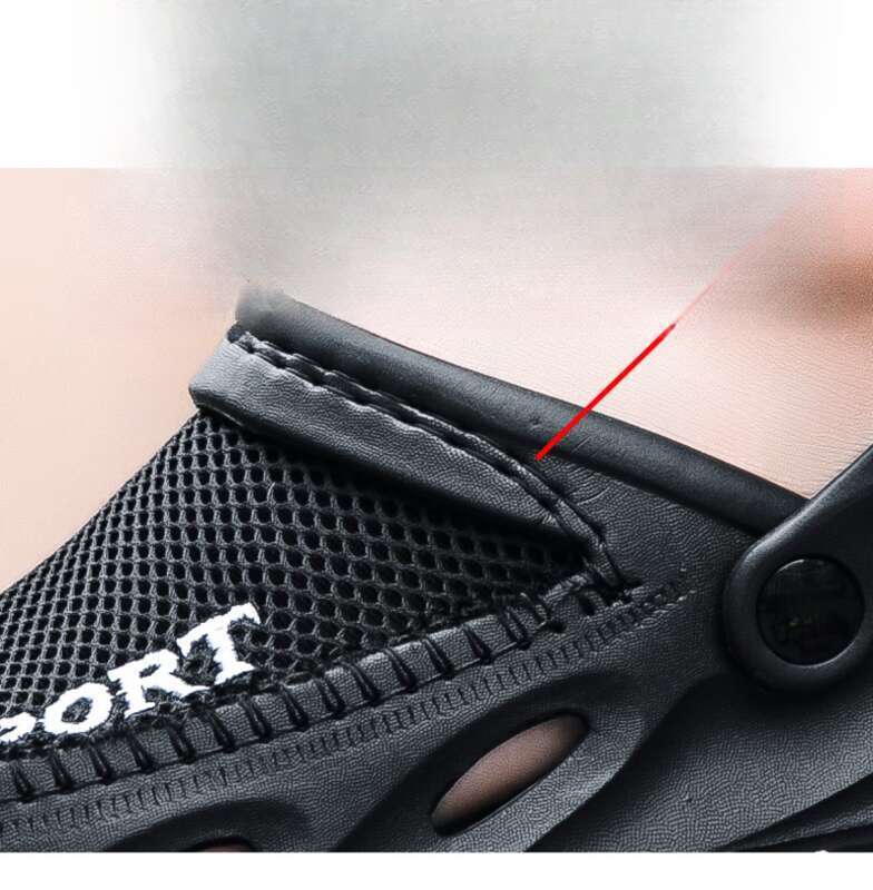 Men's Summer Outerwear, Soft Slippers Breathable, Non-slip, Thick Bottom Sandals For Sport And Casual,_voghion.com