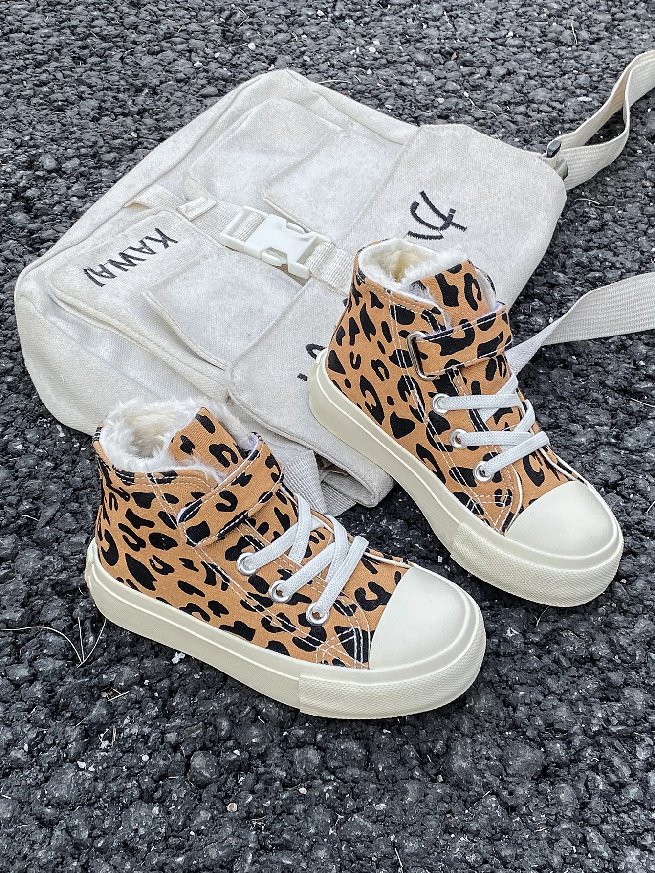 Board Thicken Plush Warm Children Boys Girls Happysteps Square Head Kids Cotton Boots Toddler Winter Shoes Youth Size_desvips.com