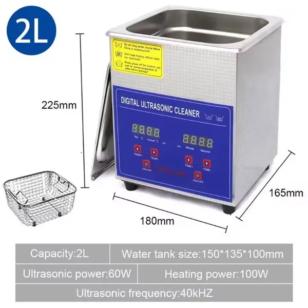 Ultrasonic Cleaner For Jewellery Glasses And Precision Tools_voghion.com