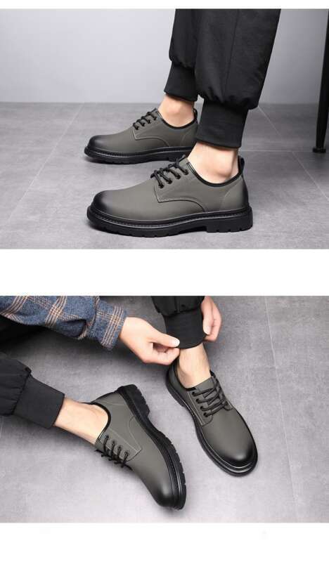 Herren Business Schuhe Aus Echtem Leder Im Britischen Stil_voghion.com