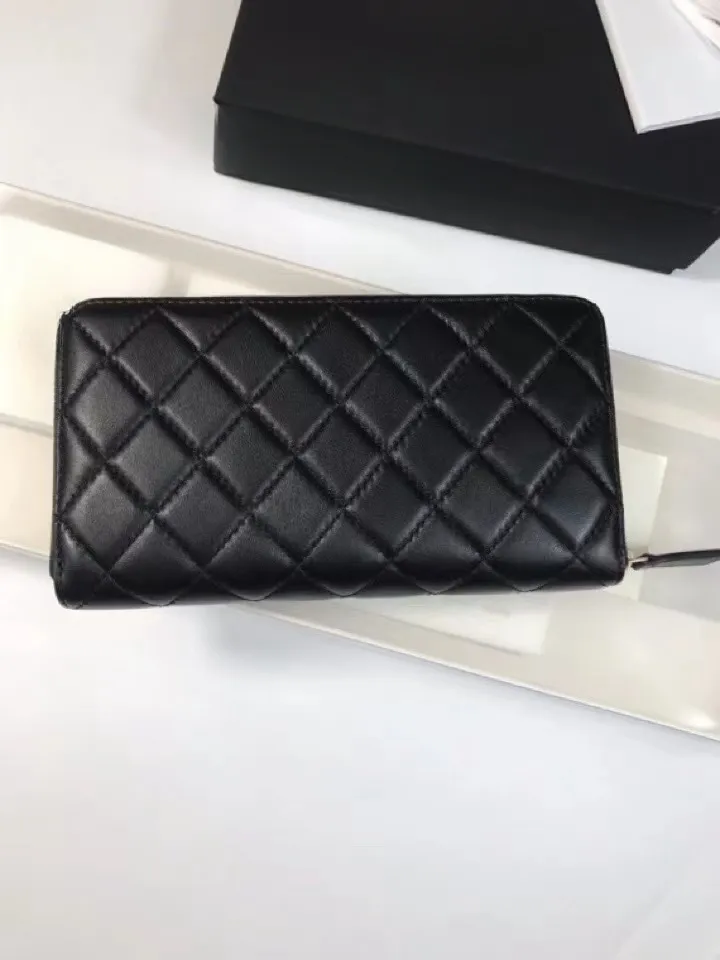 Mini sac à main en cuir de vache pour femme, avec fermeture éclair, style rétro, avec boucle dorée et argentée, matelassé, avec grille, porte-cartes et portefeuille, 19 x 10 cm_voghion.com