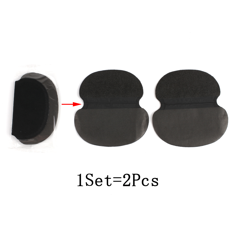 20Pcs (10Pairs) Disposable Sweat Pads Summer Armpits Stickers Gasket Black Cotton Underarm Anti Sweat Absorbing Shield Guard_voghion.com