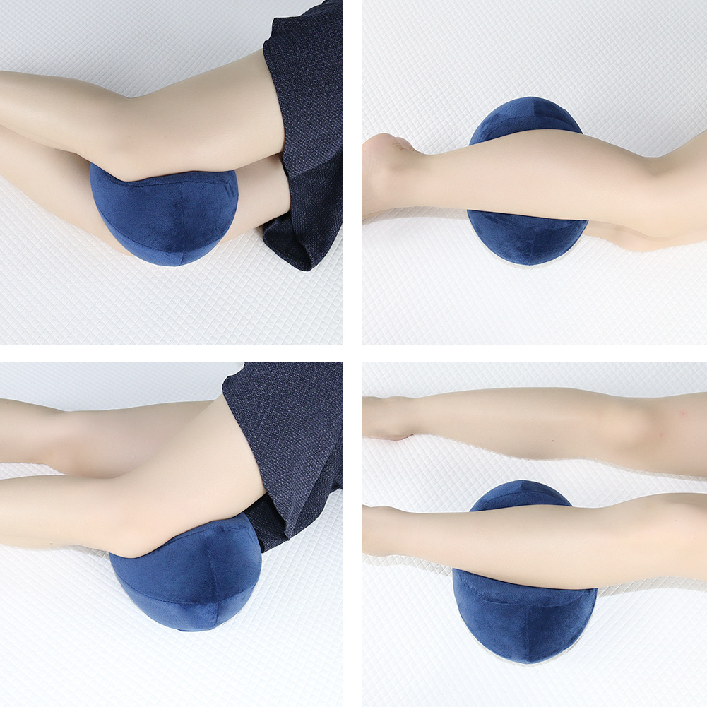 Cuscino per ginocchia in memory foam, cuscino ortopedico per gambe, cuscino per letto, supporto per alleviare il dolore, protezione per ginocchia e gambe_voghion.com