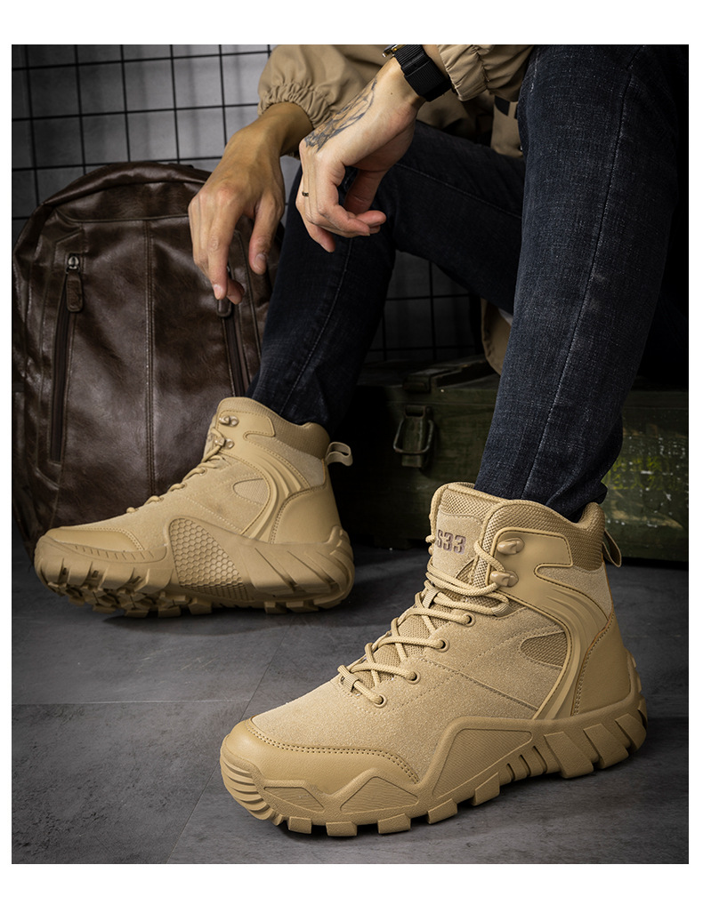LOWA – chaussures d'alpinisme en plein air pour hommes, bottes militaires tactiques d'escalade dans le désert, nouvelle collection 2024_voghion.com