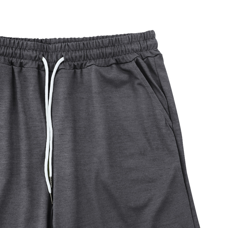 Herrenbekleidung Sommer Revers Kurzarm Shorts Zweiteiliger Sportanzug für Herren_voghion.com
