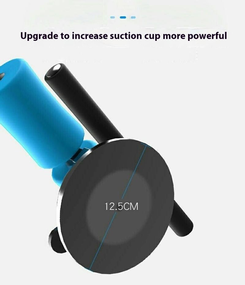 Sit up assist device, fixed suction cup type abdominal roller, waist and abdomen reduction exercise, home fiess_voghion.com