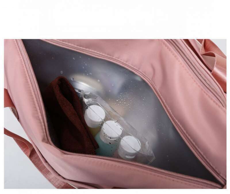 Sac à main à roulettes pour femme, étanche et sec, idéal pour l'entraînement à la natation_voghion.com