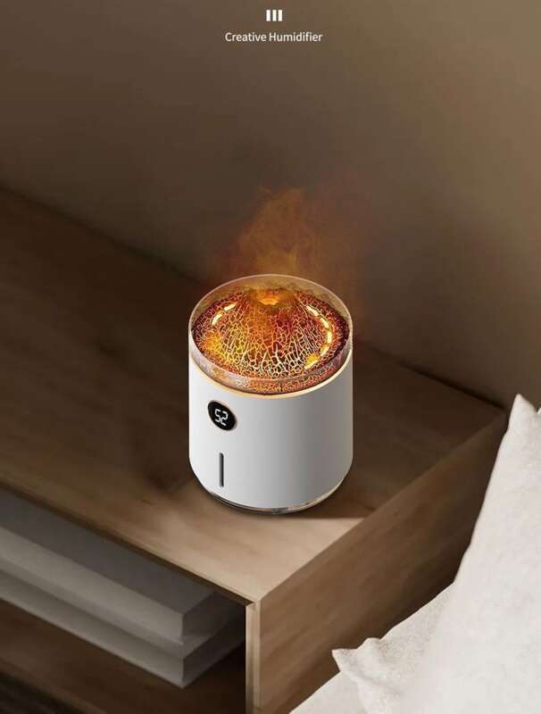 Jellyfish Ring Aromatherapy Machine Colorful Light Rechargeable Automatic Fragrance Spray Bedroom Desktop_voghion.com