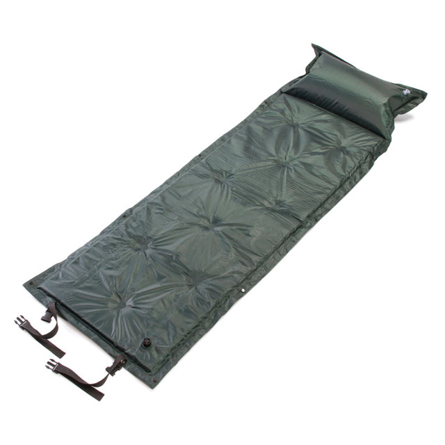 Self-Inflating Ultra light Camping Mat Automatic Air Mattress Camping Bed Picnic Mat Folding Inflatable Sleeping Pad with Pillow_voghion.com
