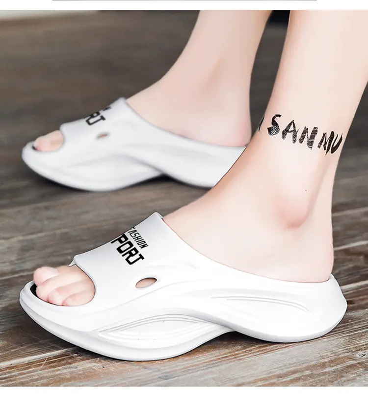 Outer Slippers Beach One Word Non-slip Wading Large Size Cool Slippers_voghion.com
