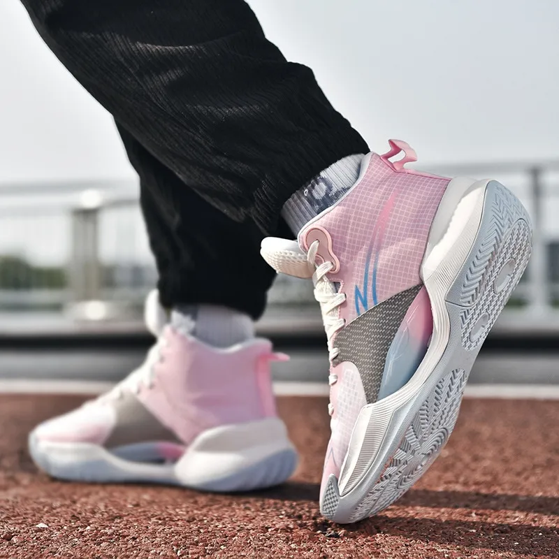 shipping Sneakers Breathable Wear-resistant Free Trendy Versatile For Men And Women Basketball Youth Running Practical_voghion.com