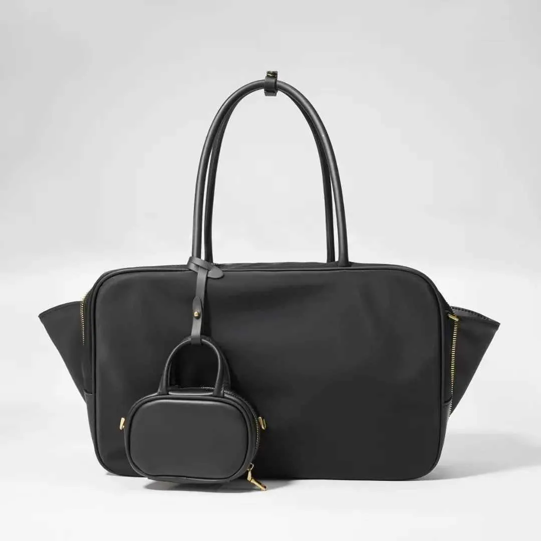 bracciolo in pelle design del marchio pelle scamosciata grande capacità 2024 borsa a tracolla moda autunno con piccolo portafoglio Y241216_voghion.com