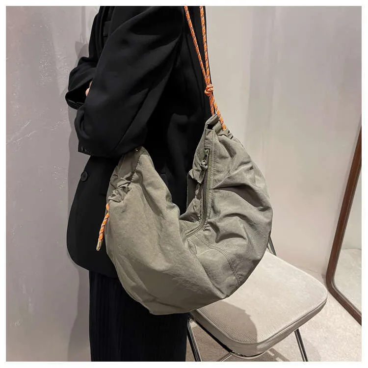 Borsa a tracolla donna grande capacità borsa a spalla morbida_voghion.com