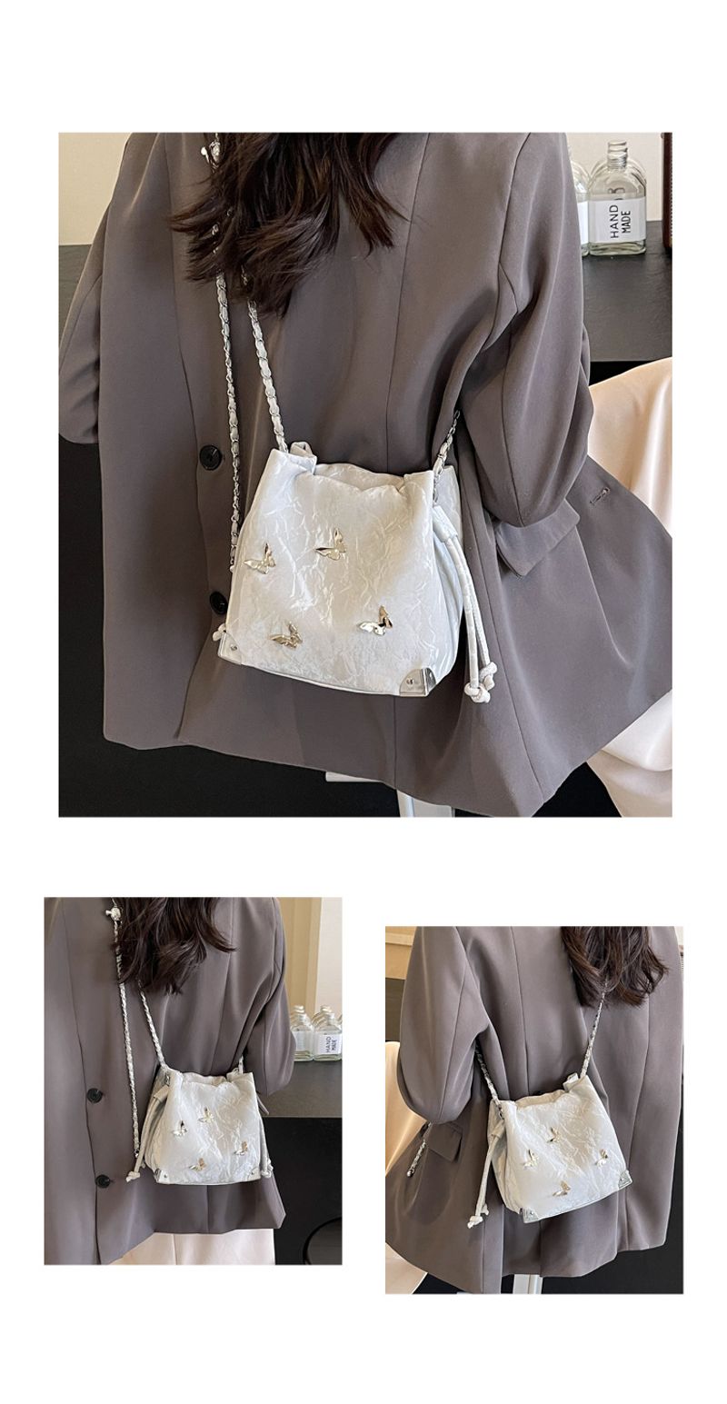 Borsa a mano Super Niche per donna Nuova borsa a secchiello popolare a forma di farfalla, versatile, monospalla, diagonale_voghion.com